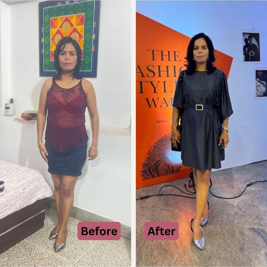 before and after personal styling